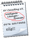 NV Consulting e.K.      Intelligente        Lsungen-               Finanzen   0176 10175832    eilig!!!